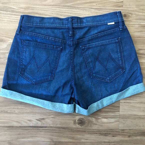 MOTHER Like New. Dropout Cuff Short- Bright Eyes (Size 27) - Picture 2 of 9